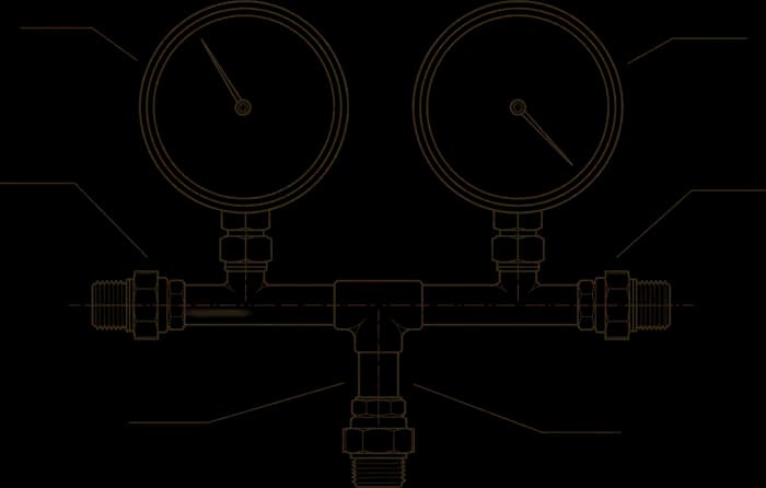 Three gauges on one manifold